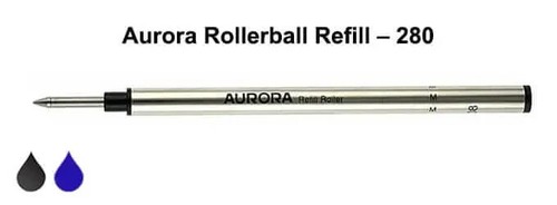 Aurora rollerball refills blue - aurora,
