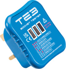 UK Mains Socket Tester 240V