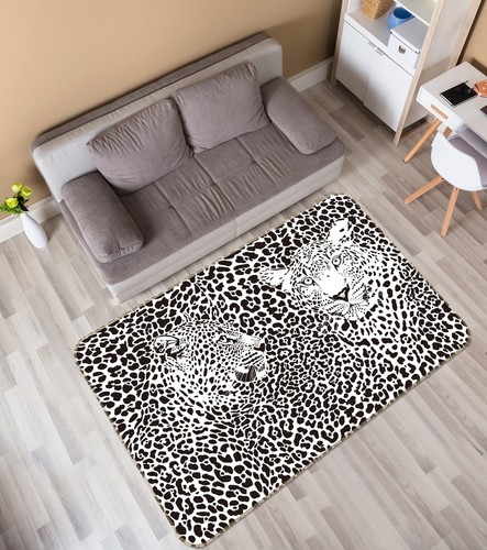 Black leopard print - 3d,