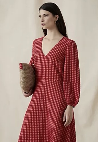 Great plains neck maxi dress - great,