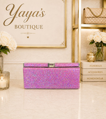 River island pink glitter - river,