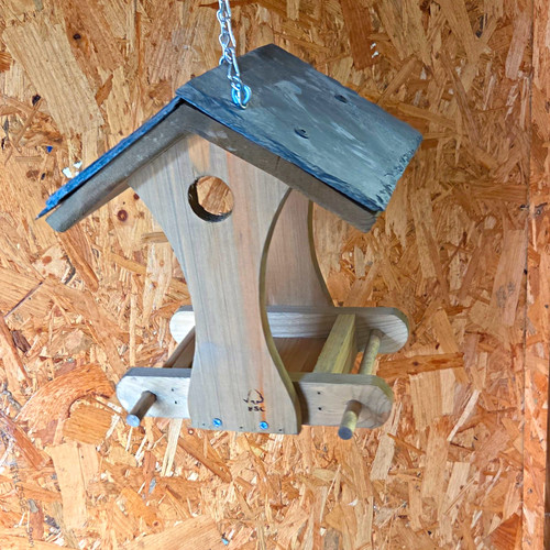 Hanging wooden metal seed - hanging,