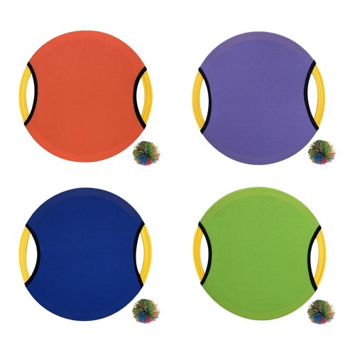 Trampoline paddle ball game - trampoline,