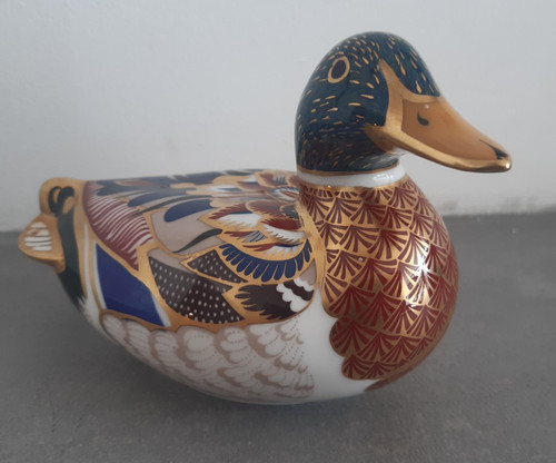 Royal crown derby paperweight - crown,