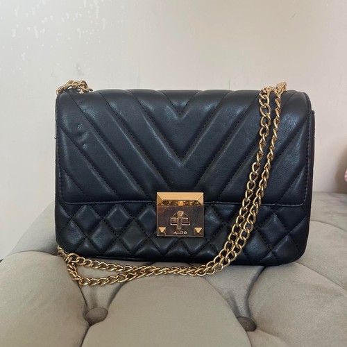 Aldo black handbag cross - aldo,