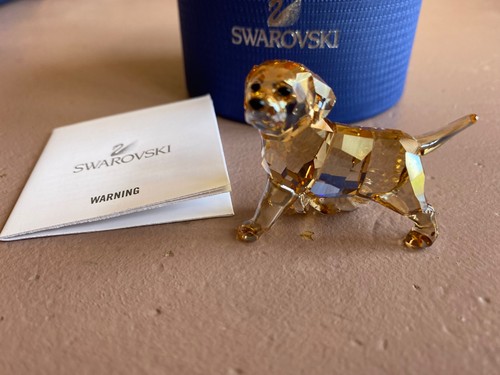Swarovski golden - (damaged),