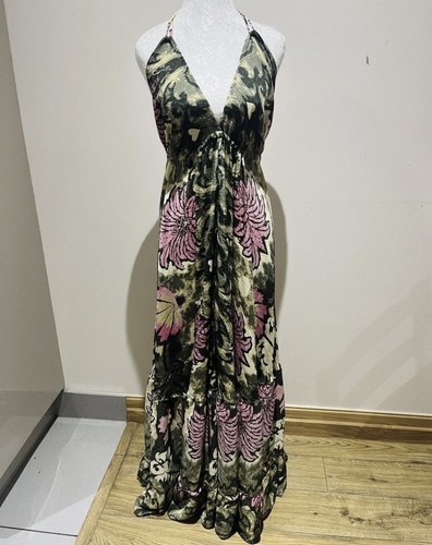 Indian silk boho maxi - maxi, dress