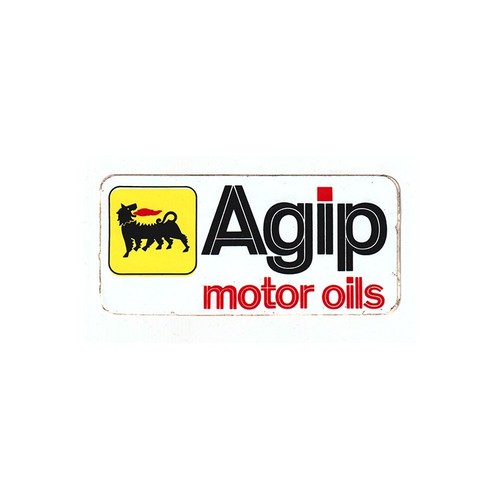 Agip motor oils sticker - motor,