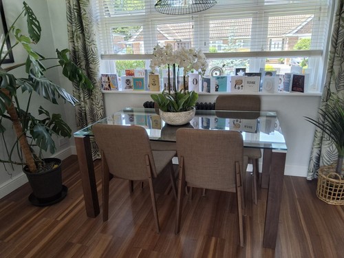 Rectangular glass top - glass,