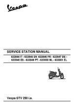 Piaggio Vespa service workshop