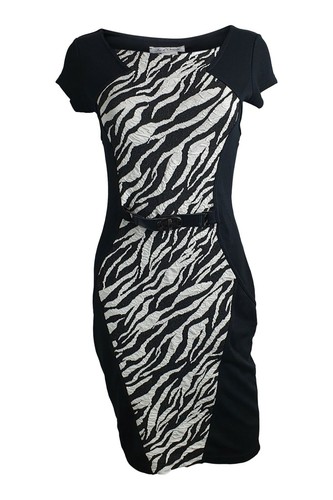 Jus orange black zebra - zebra, print
