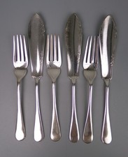 Victorian Fish Cutlery Set. 3