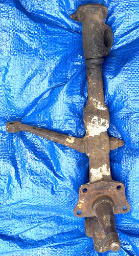 Front left kingpin spindle - front, &
