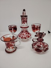 Antique Bohemian Biedermeier