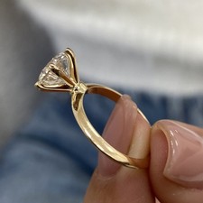 Diamond Solitaire Ring VS1 F
