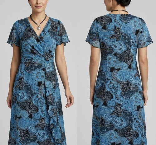 Damart blue multi - , printed