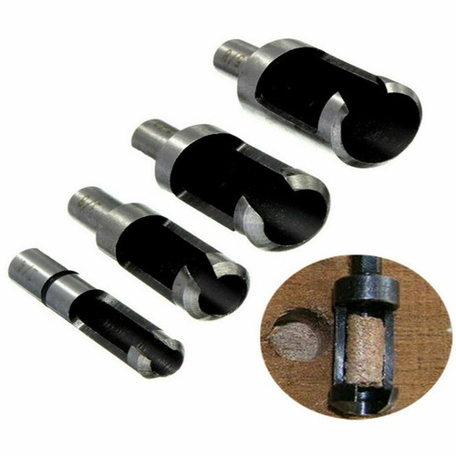4pcs wood plug cutters deep - wood,