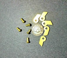 BRASS CLICKS, RIVETS AND