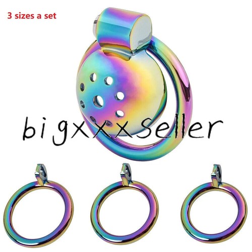 Chastity cage set metal - set,
