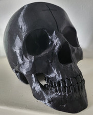 3D Printed Skull Phone Stand, Anatomical! Goth! Halloween!