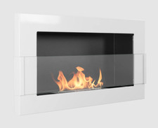Hanging bio fireplace with