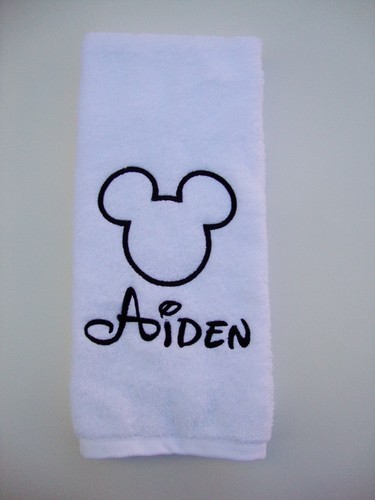 Personalized embroidered hand - embroidered,