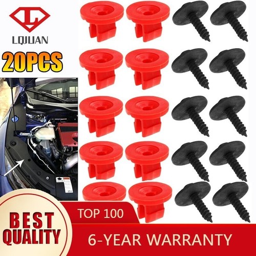 Engine undertray cover clips - engine,