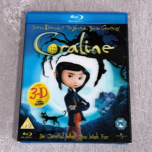 Coraline blu ray - 2d,