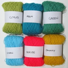 Balls 2ply wool yarn - balls, 1-2ply