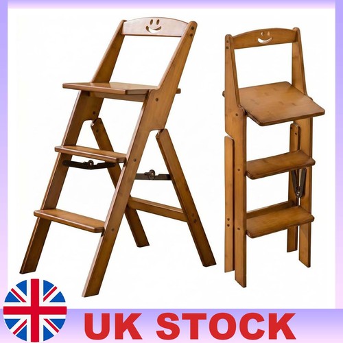 Folding step ladder - ladder, chair