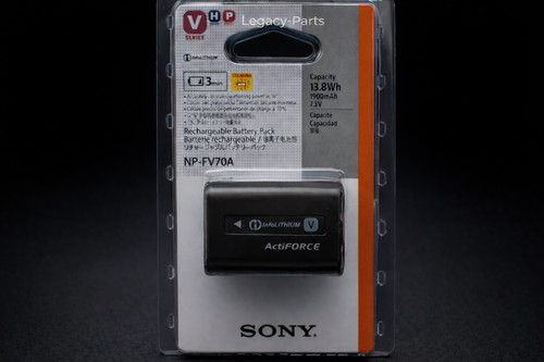 Sony npfv70a battery pack - sony,