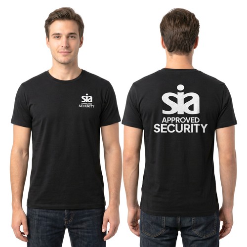 Sia approved security shirt - security, t-shirt