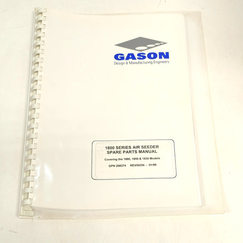 Gason 1800 series air seeder - series,