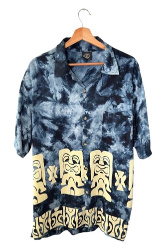 Hot tuna hawaiian tiki print - tuna,