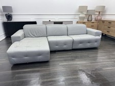 DFS Riviera Light Grey Leather