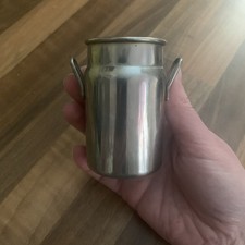 Mini Milk Can Jug Vase Metal