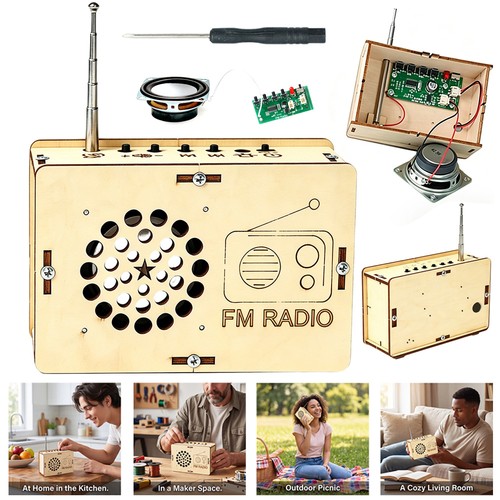Diy radio real working - fm,