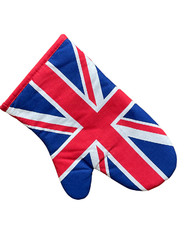 Union Jack Oven Glove Quilted