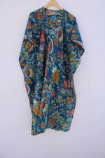 Indian Blue 100% Cotton Long