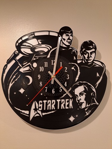 Star trek vinyl laser - vinyl, cut