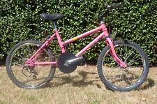 Raleigh Pretty Extreme Girls Bright Pink Mountain Bike Bicycle 5 Gears Tyres 20”