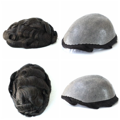 Toupee men human hair - men,