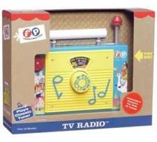 FISHER PRICE TV RADIO RETRO
