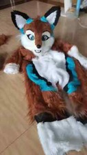 Long Fur Husky Dog Fox Fursuit