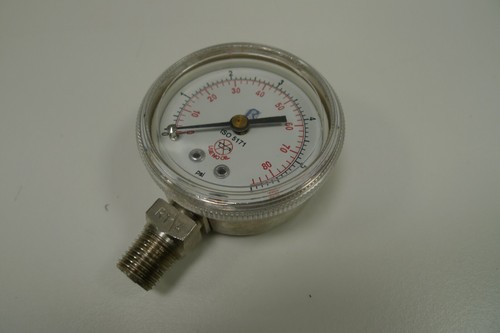 Gauge pressure chrome - gauge,