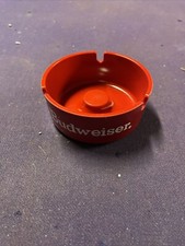 Budweiser Beer Plastic Ashtray