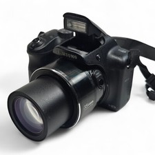 Samsung WB Series WB1100F 16.2MP Digital Bridge Camera 35x Zoom (Black) with USB