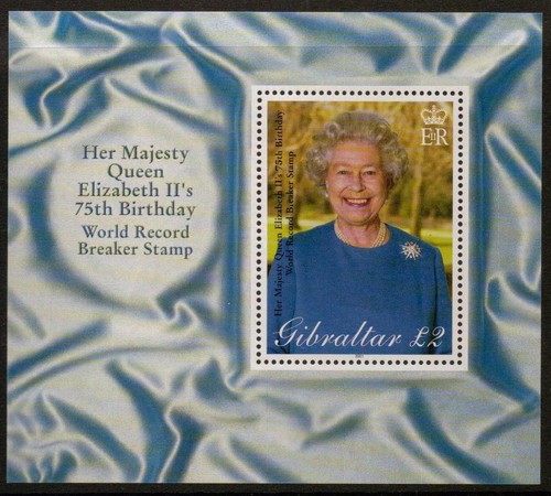 Gibraltar sgms977 2001 75th - gibraltar,