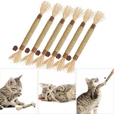6Pcs Catnip Toys Cat Wand