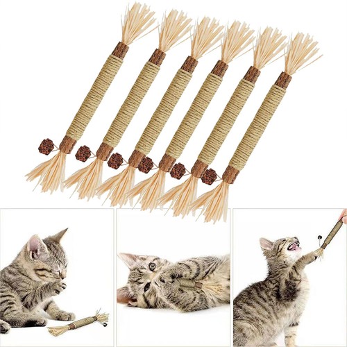 6pcs catnip toys cat - 6pcs, wand